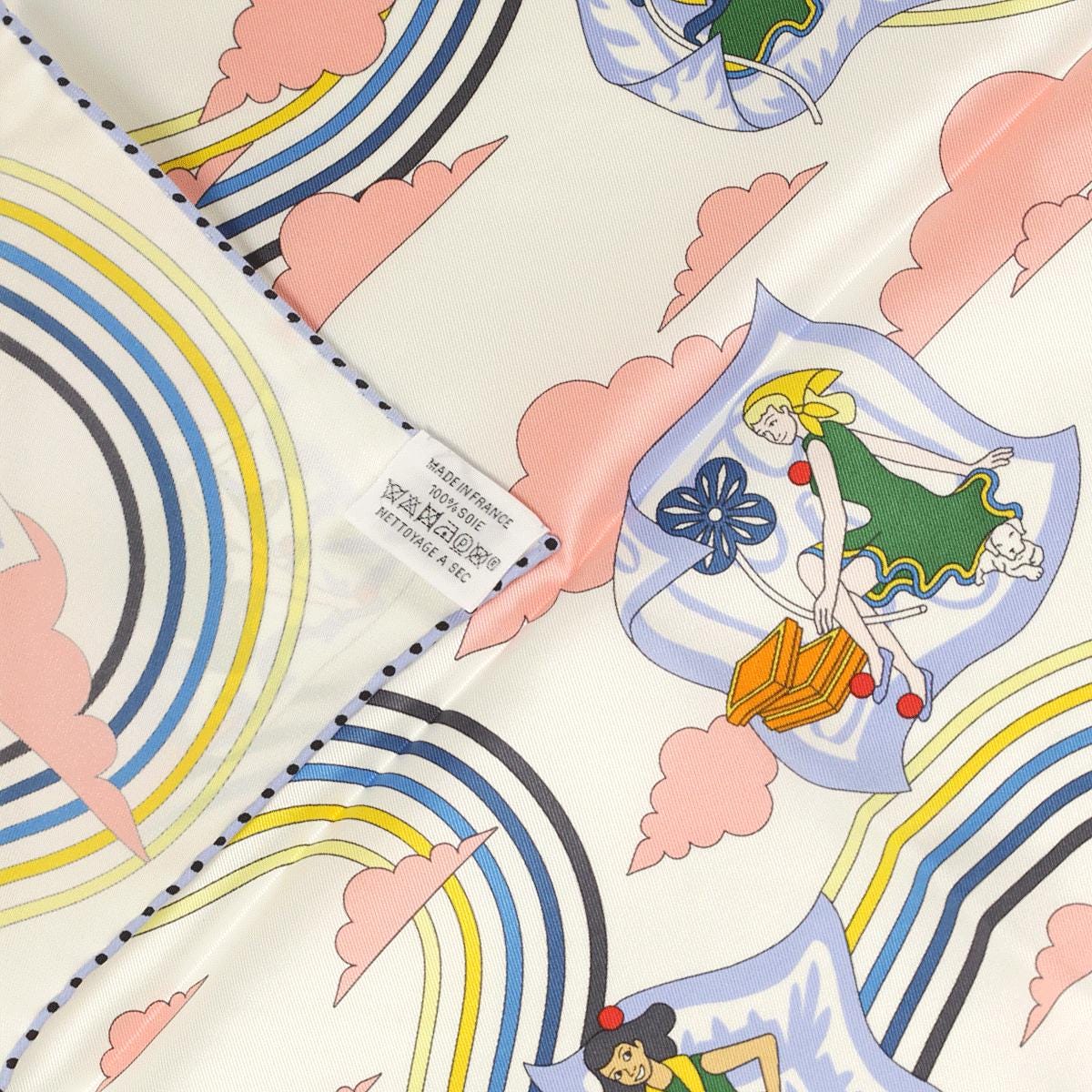 Hermes Scarf "Carres Volants" by Pierre Marie 70cm Silk | Carre Foulard