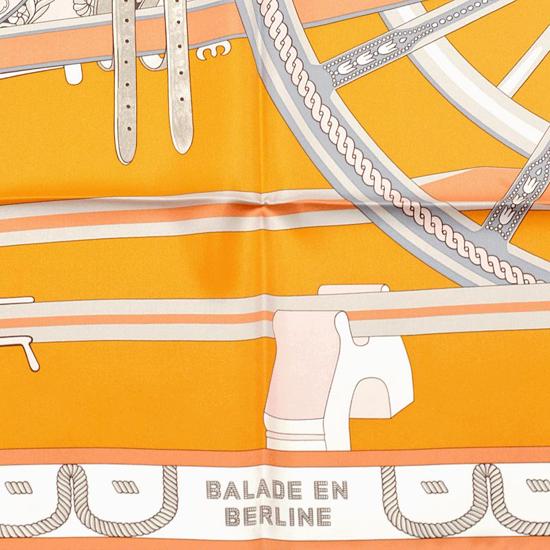 Hermes Scarf "Balade en Berline" by Wlodek Kaminski 90cm Silk | Carre Foulard