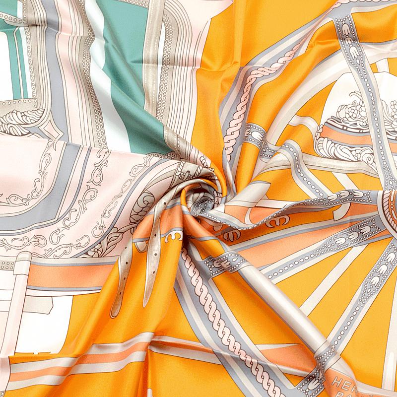 Hermes Scarf "Balade en Berline" by Wlodek Kaminski 90cm Silk | Carre Foulard