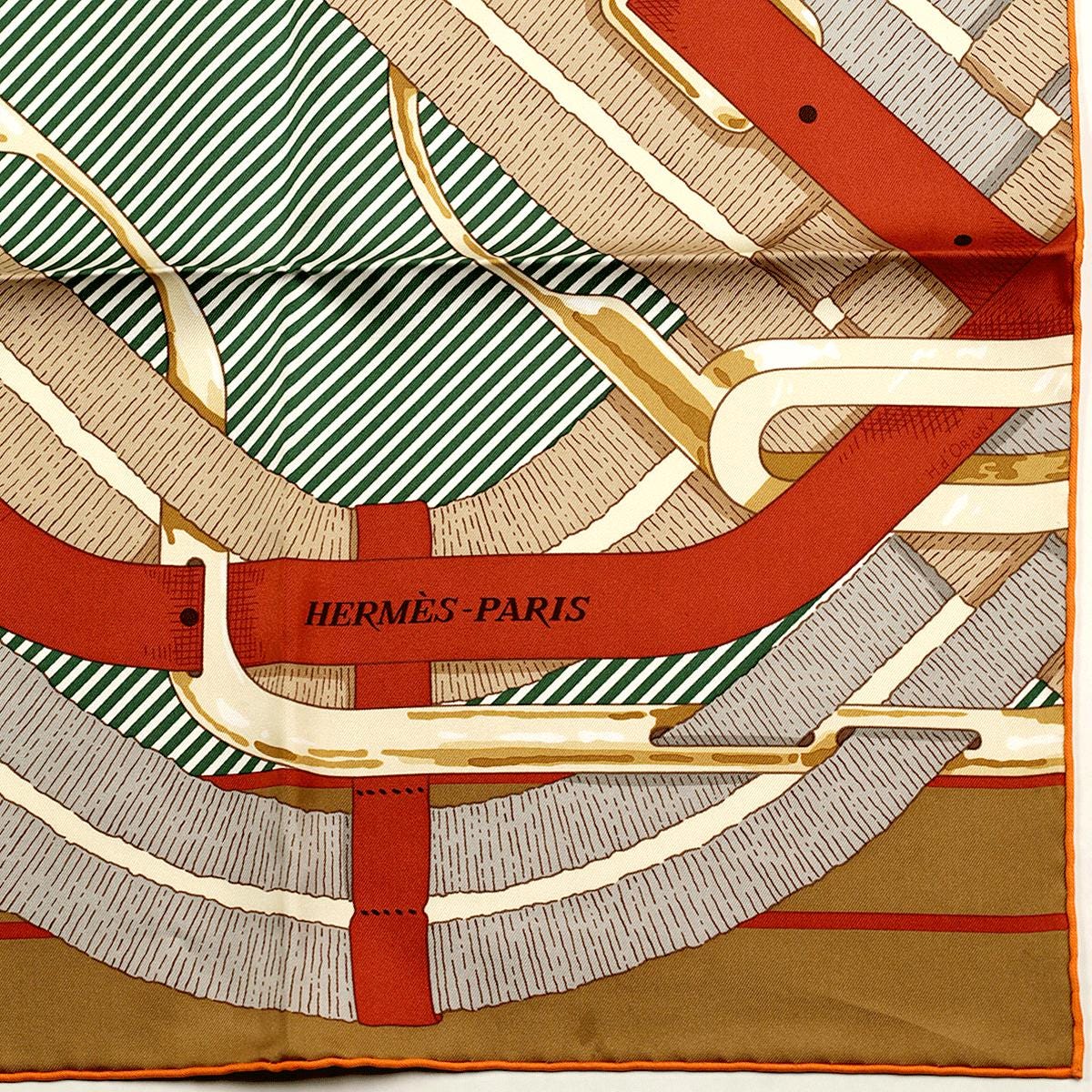 Hermes Scarf "Mors a Jouets" by Henri d'Origny 90cm Silk | Carre Foulard