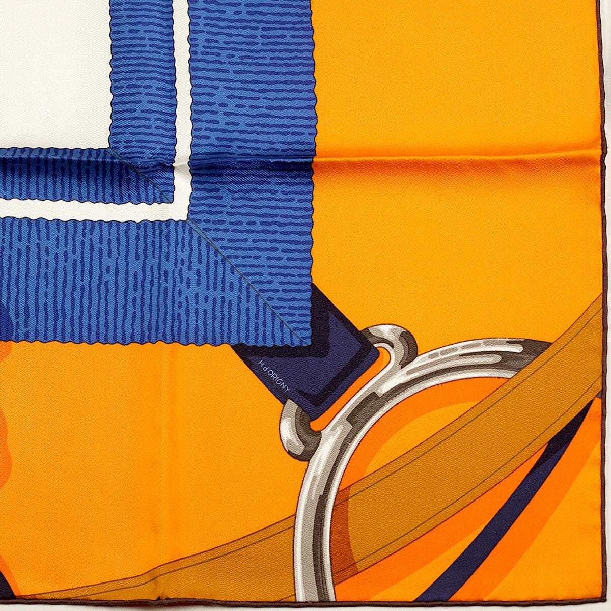 Hermes Scarf "Grand Manege Detail" by Henri d'Origny 90cm Silk | Carre Foulard