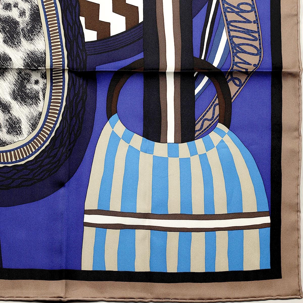 Hermes Scarf "La Selle Imaginaire" by Jan Bajtlik 90cm Silk | Carre Foulard