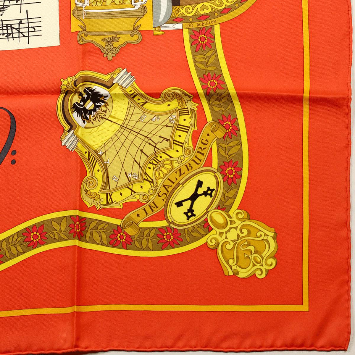 Hermes Scarf "Salzburg" by Loic Dubigeon 90cm Silk | Carre Foulard