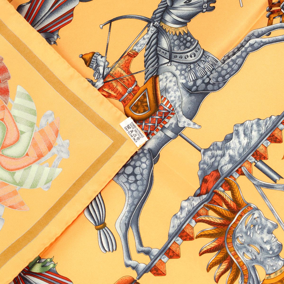 Hermes Scarf "Les Girouettes" by Joachim Metz 90cm Silk | Carre Foulard