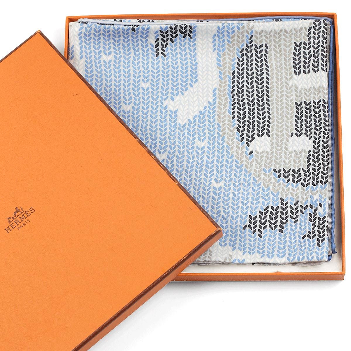Hermes Scarf "Au Coin du Feu" by Dimitri Rybaltchenko 90cm Silk | Carre Foulard