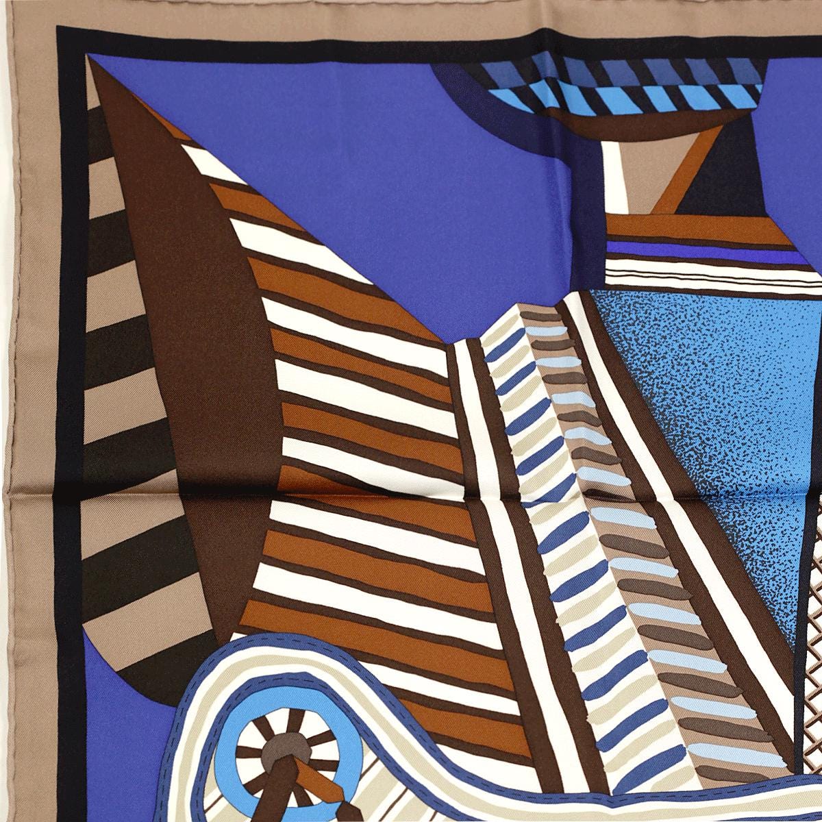 Hermes Scarf "La Selle Imaginaire" by Jan Bajtlik 90cm Silk | Carre Foulard