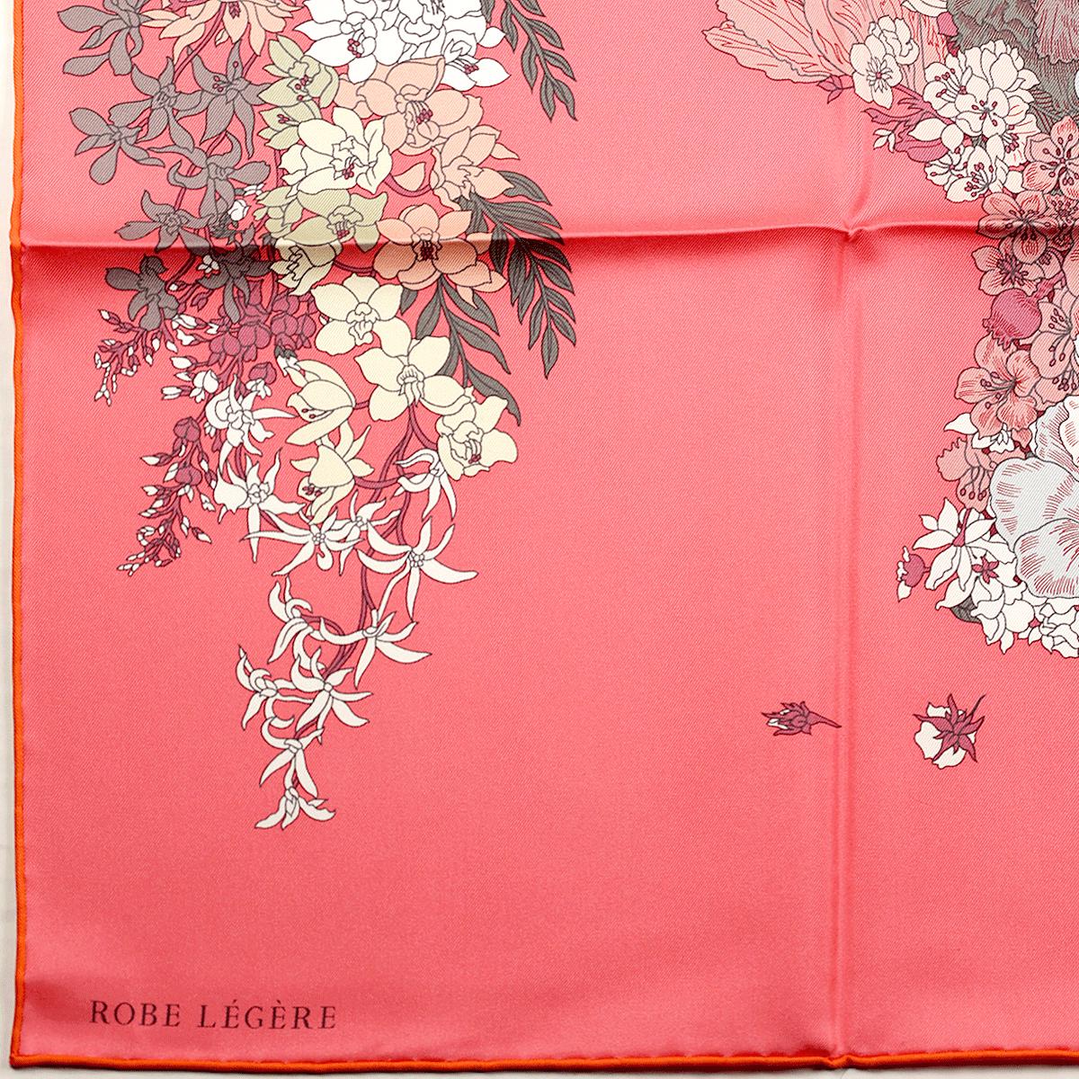 Hermes Scarf "Robe Legere" by Théo de Gueltzl 90cm Silk | Carre Foulard