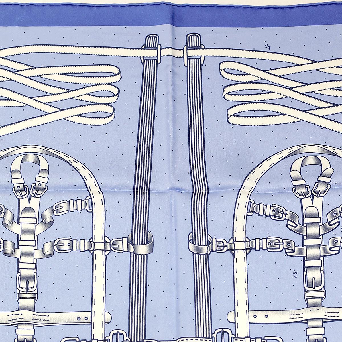 Hermes Scarf "Harnais de Timon" by Florence Manlik 90cm Silk | Carre Foulard NWT