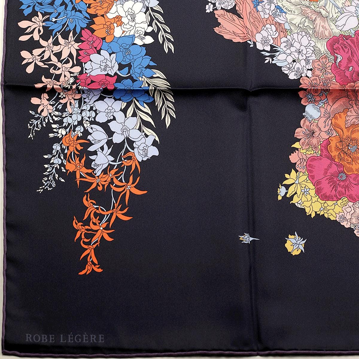 Hermes Scarf "Robe Legere" by Théo de Gueltzl 90cm Silk | Carre Foulard