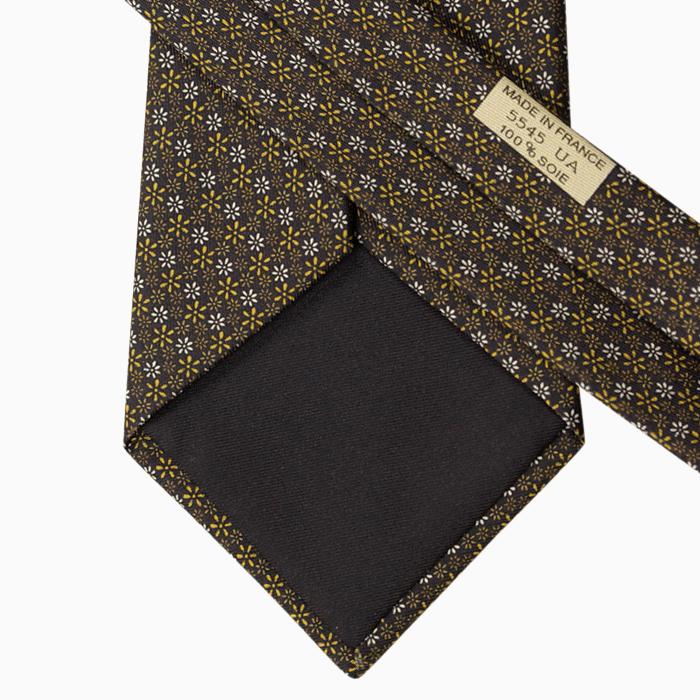 Hermes Men's Silk Tie Floral Pattern 5545 | Necktie Cravate