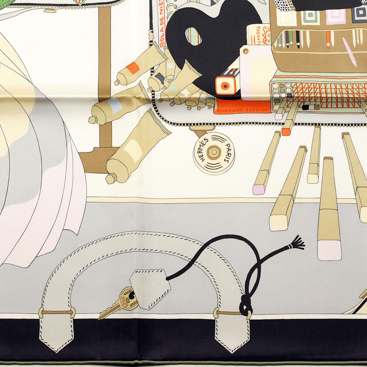 HERMES スカーフ カレ90 Bagage a Main Bagage a Main scarf 90 | Hermès Canada