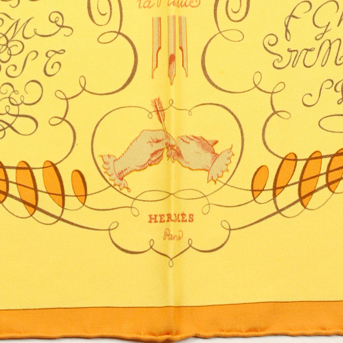 洋書 L'art d'ecrire Hermes Scarf 45cm 