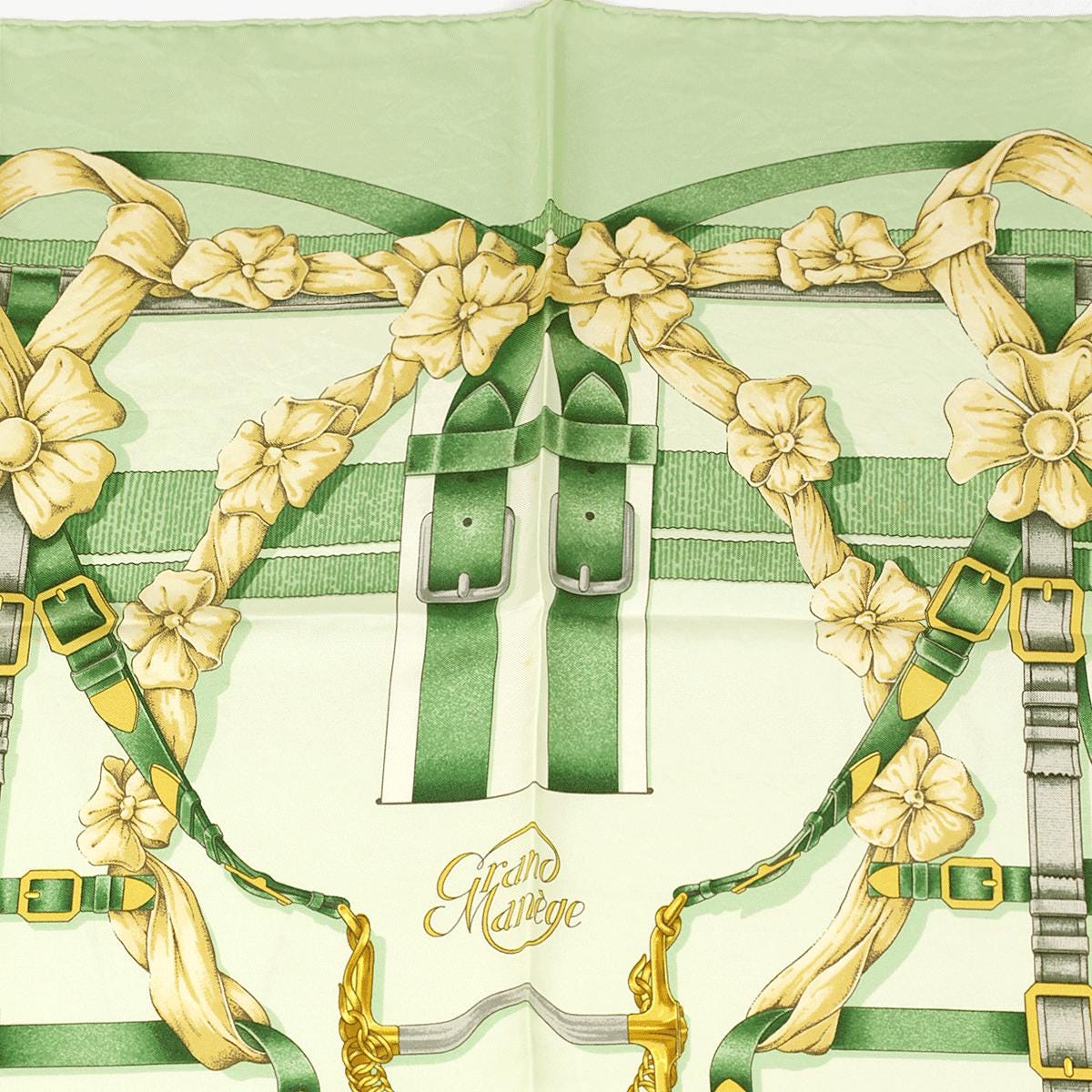 Hermes Scarf "Grand Manege" by Henri d'Origny 90cm Silk | Carre Foulard