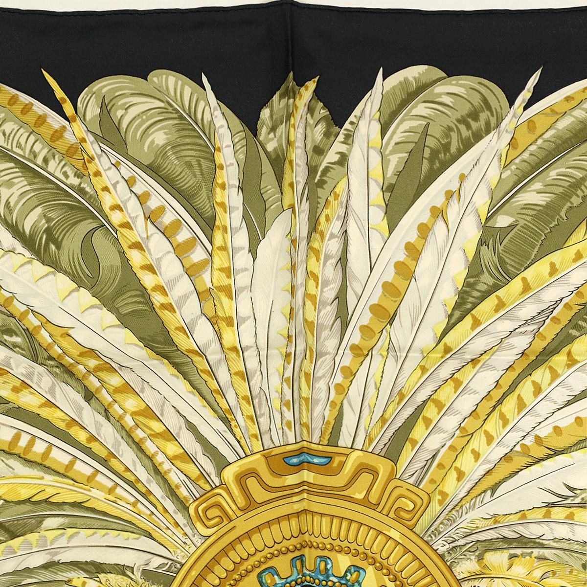 Hermes Scarf "Mexique" by Caty Latham 90cm Silk | Carre Foulard