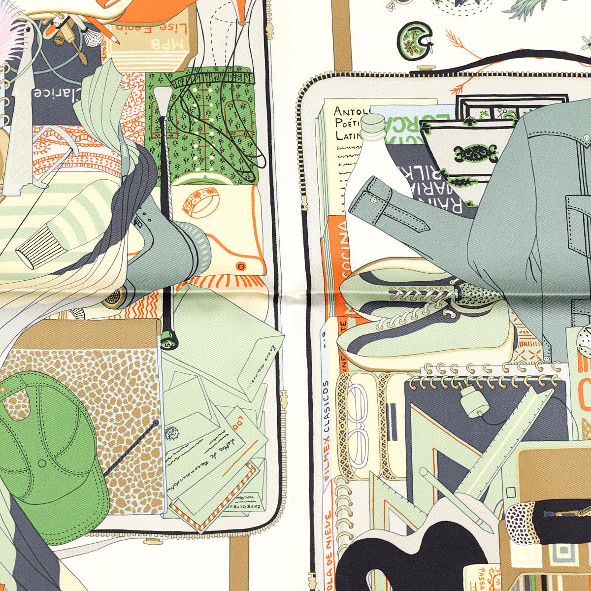 HERMES スカーフ カレ90 Bagage a Main Bagage a Main scarf 90 | Hermès Canada