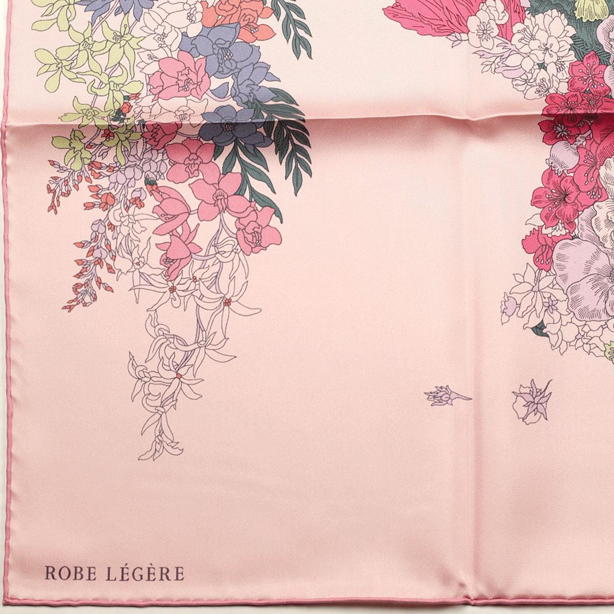Hermes Scarf "Robe Legere" by Théo de Gueltzl 90cm Silk