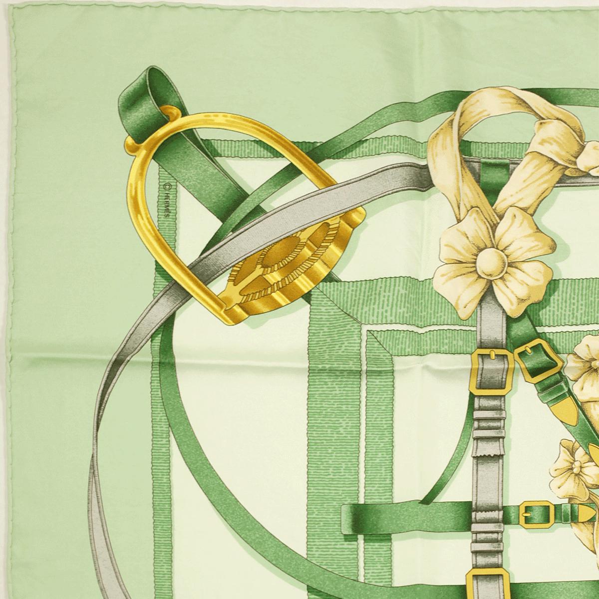 Hermes Scarf "Grand Manege" by Henri d'Origny 90cm Silk | Carre Foulard