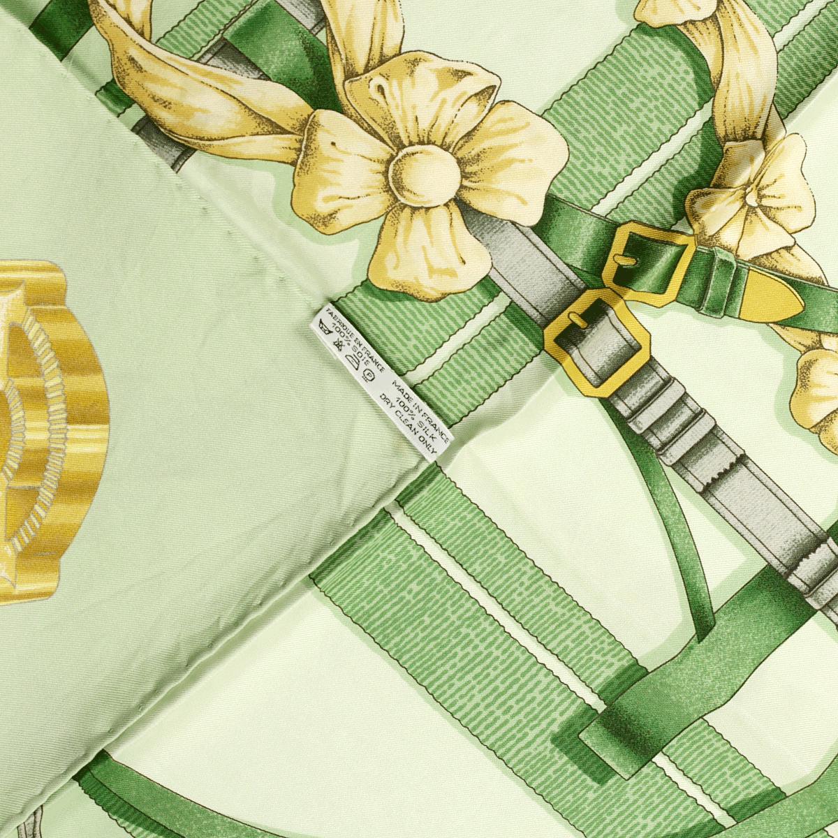Hermes Scarf "Grand Manege" by Henri d'Origny 90cm Silk | Carre Foulard