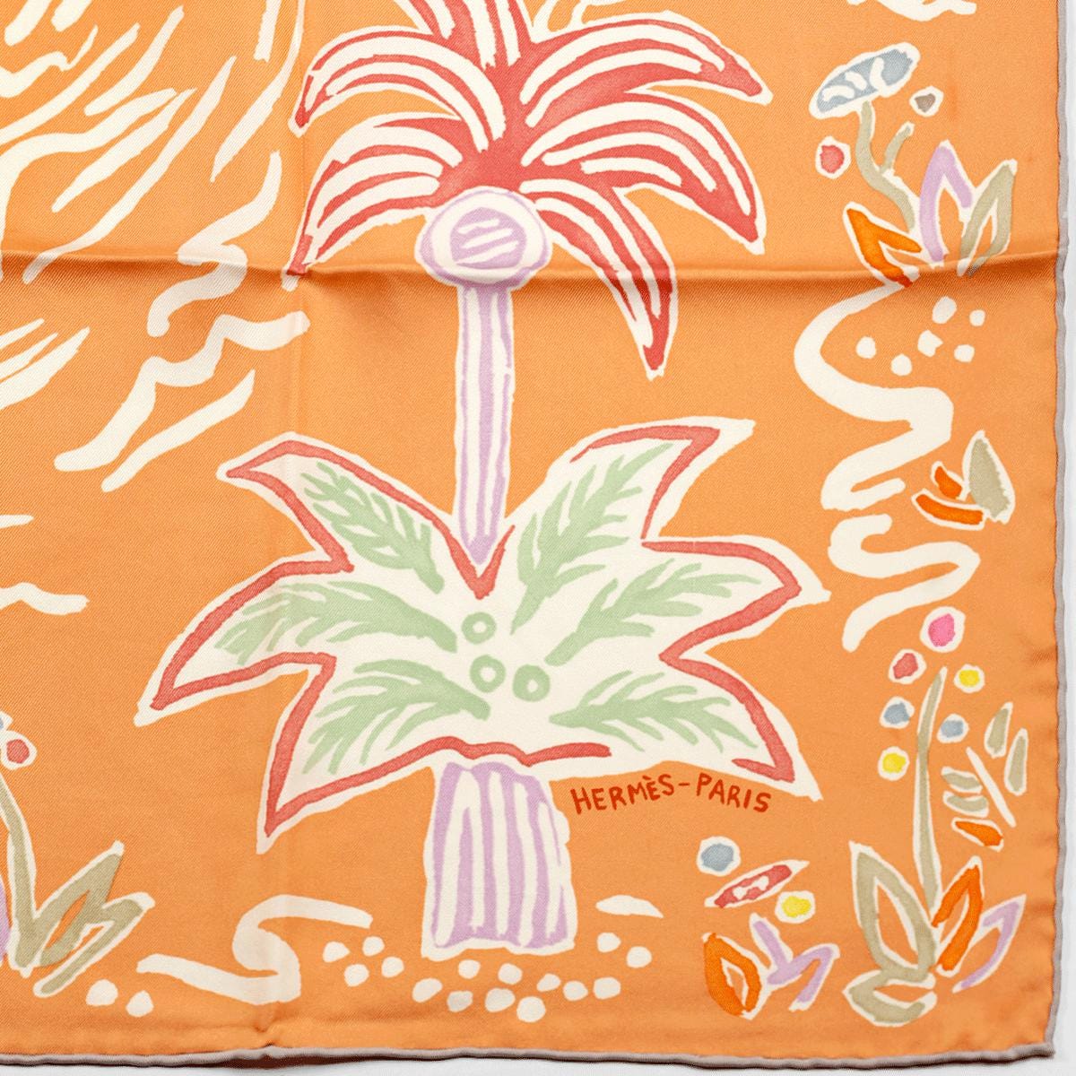 フランス発 ☆HERMES☆ カレ 90 Isola di Primavera HERMES Carre 90 Multicolor ISOLA DI PRIMAVERA Island Silk