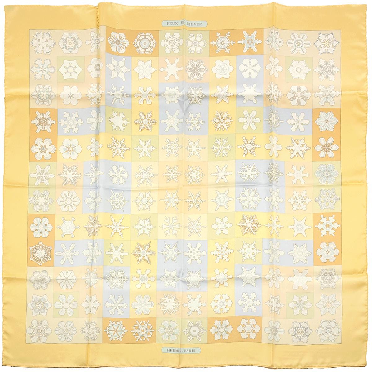 Preowned 90cm Hermès Scarves | Exquisite Artichoke