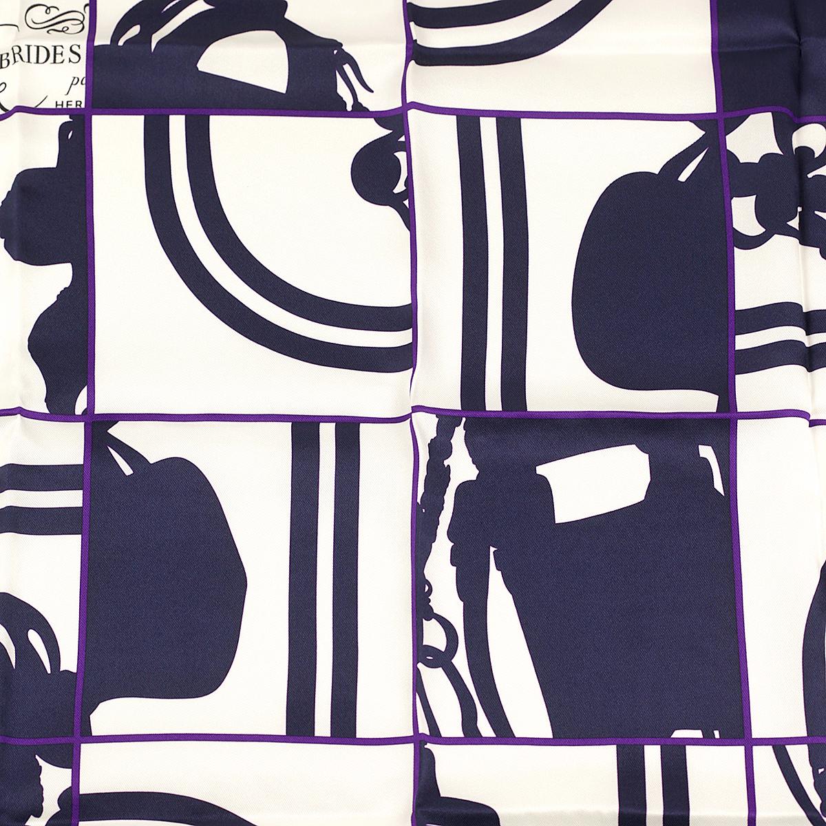 Hermes Scarf "En Desordre" by Cyrille Diatkine 70cm Silk | Foulard Carre