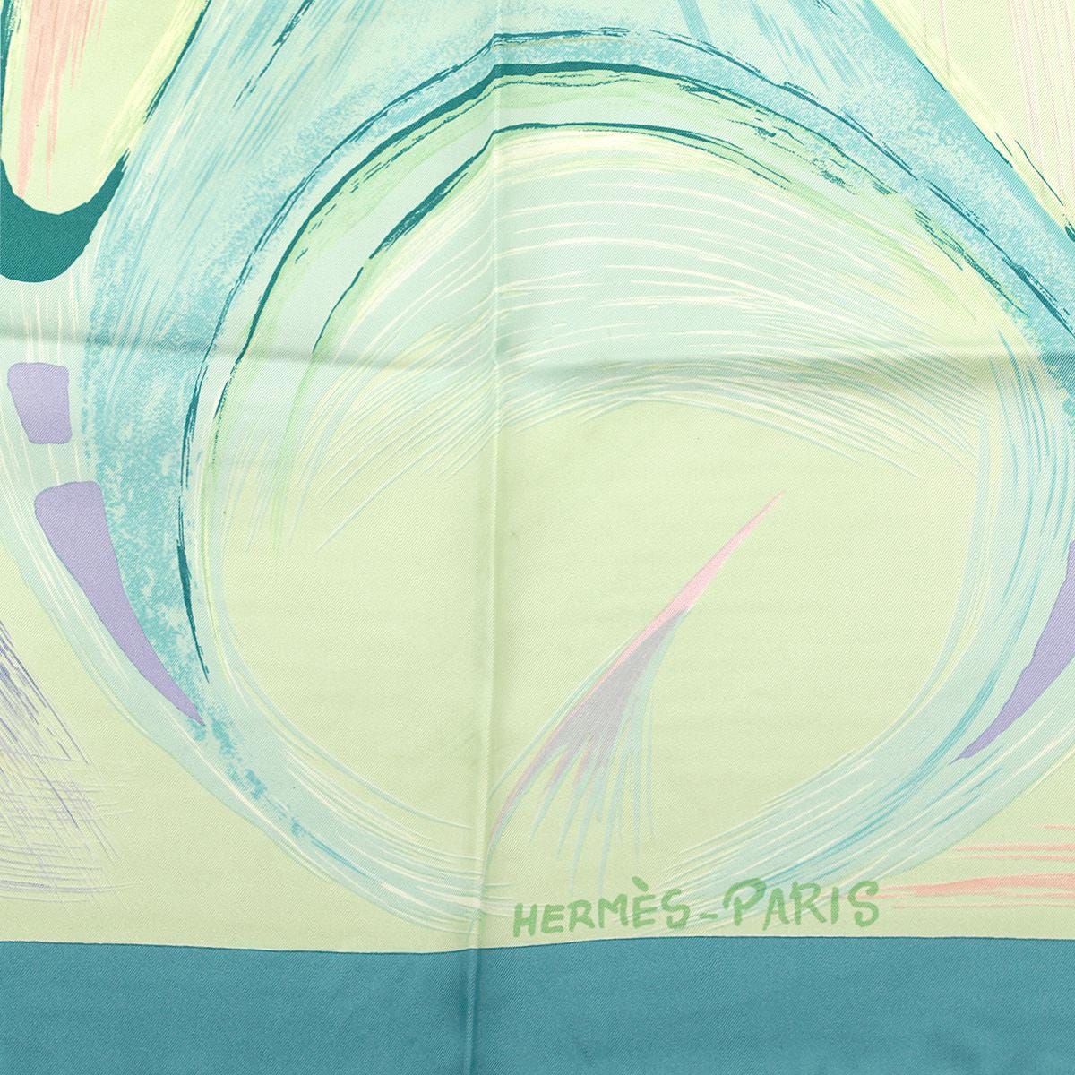 Hermes Scarf "La Tour Eiffel S'Envole" by Sefedin Kwumi 90cm Silk | Carre Foulard