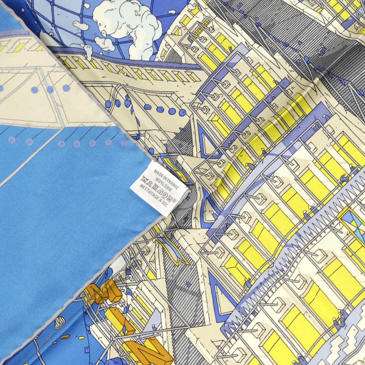 Hermes Scarf "Legende du Cheval a Plumes" by Ugo Gattoni 90cm Silk | Foulard Carre