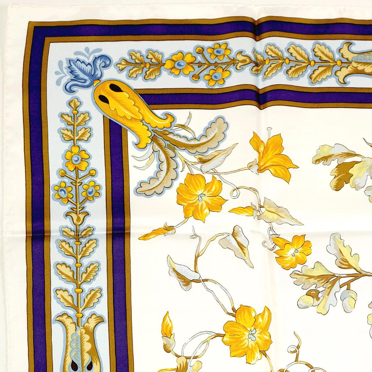 Hermes Scarf "Chanteclaire" by Maurice Tranchant 90cm Silk | Carre Foulard