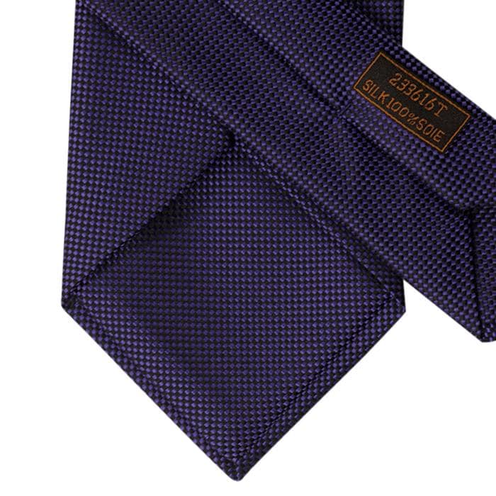 Hermes Men's Heavy Silk Tie Geometric Pattern 233616T | Necktie Cravate