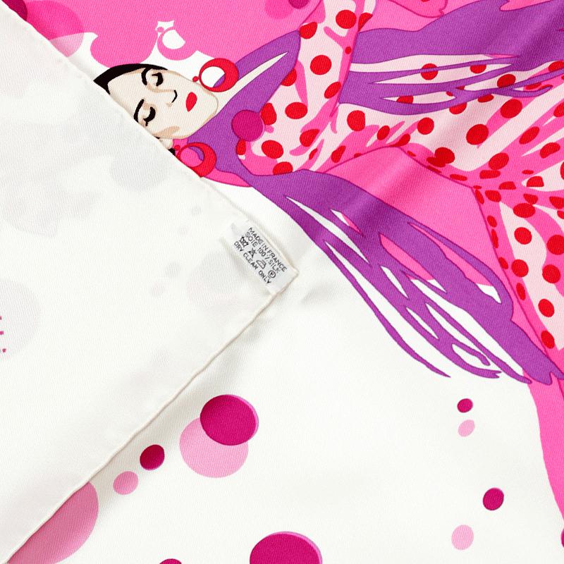 Hermes Scarf "Hola Flamenca" by Dimitri Rybaltchenko 90cm Silk | Carre Foulard