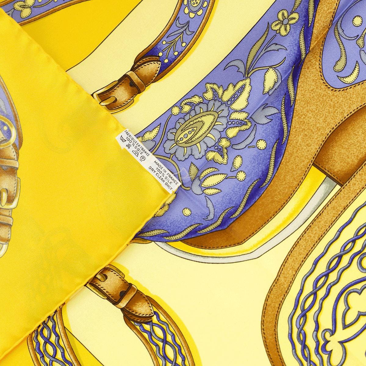 Hermes Scarf "Festival" by Henri d'Origny 90cm Silk | Carre Foulard