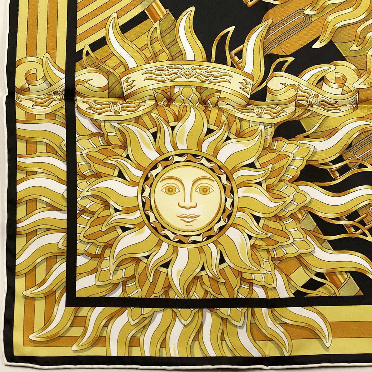 Hermes Scarf "Les Sangles de Phoebus" by Joachim Metz 90cm Silk | Carre Foulard