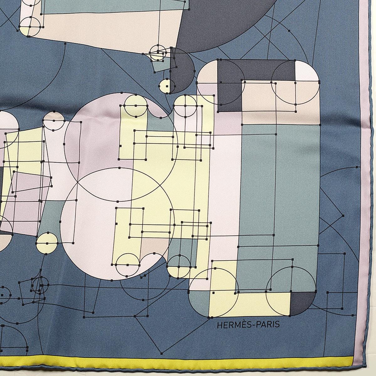 Hermes Scarf "Echec au Roi" by Benoit Pierre Emery 90cm Silk | Carre Foulard