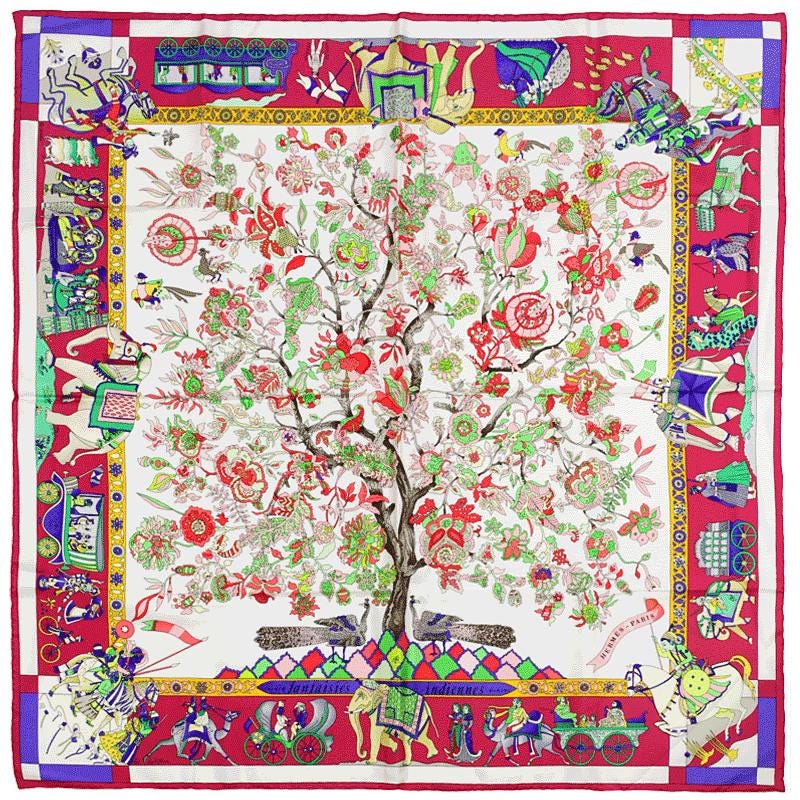 Hermès Scarves by Loïc Dubigeon – Exquisite Artichoke