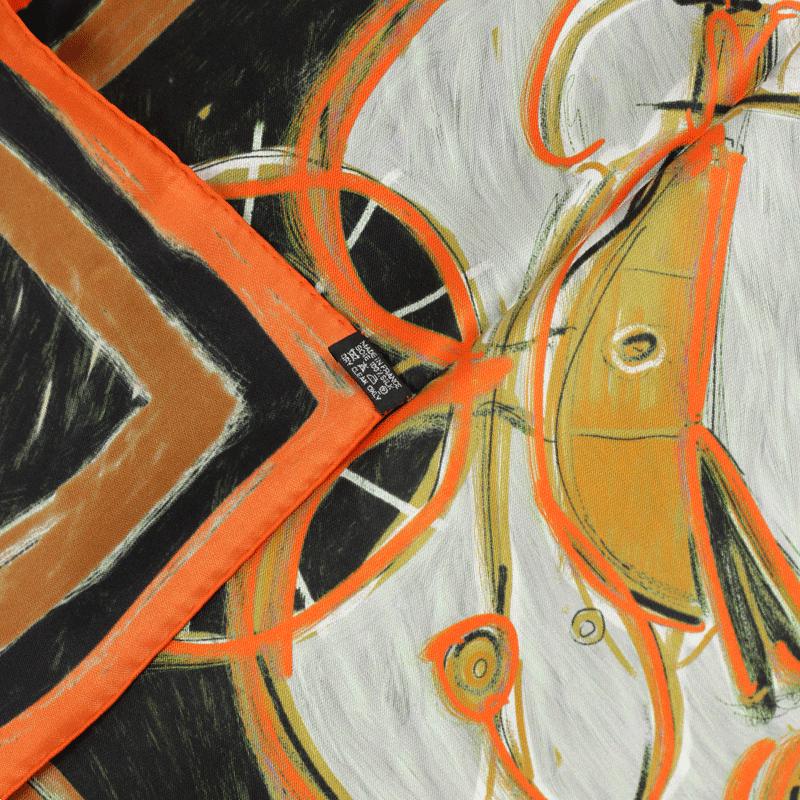 Hermes Scarf "New Springs" by Dimitri Rybaltchenko 90cm Silk | Foulard Carre
