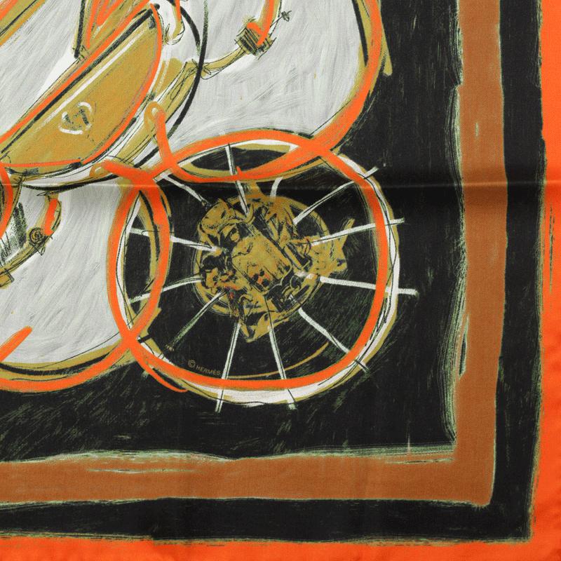 Hermes Scarf "New Springs" by Dimitri Rybaltchenko 90cm Silk | Foulard Carre