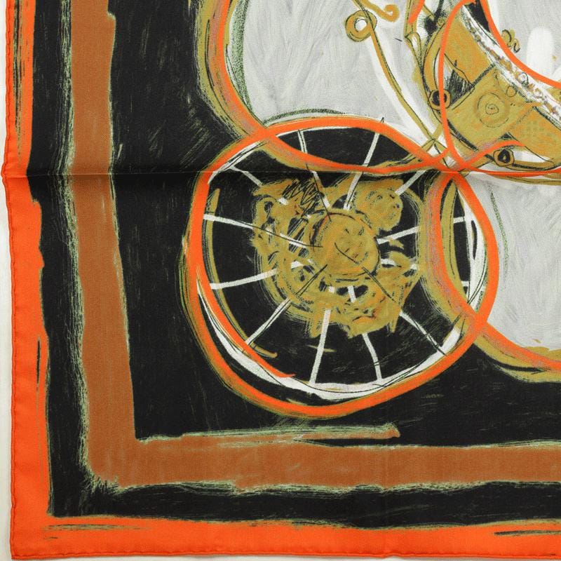 Hermes Scarf "New Springs" by Dimitri Rybaltchenko 90cm Silk | Foulard Carre