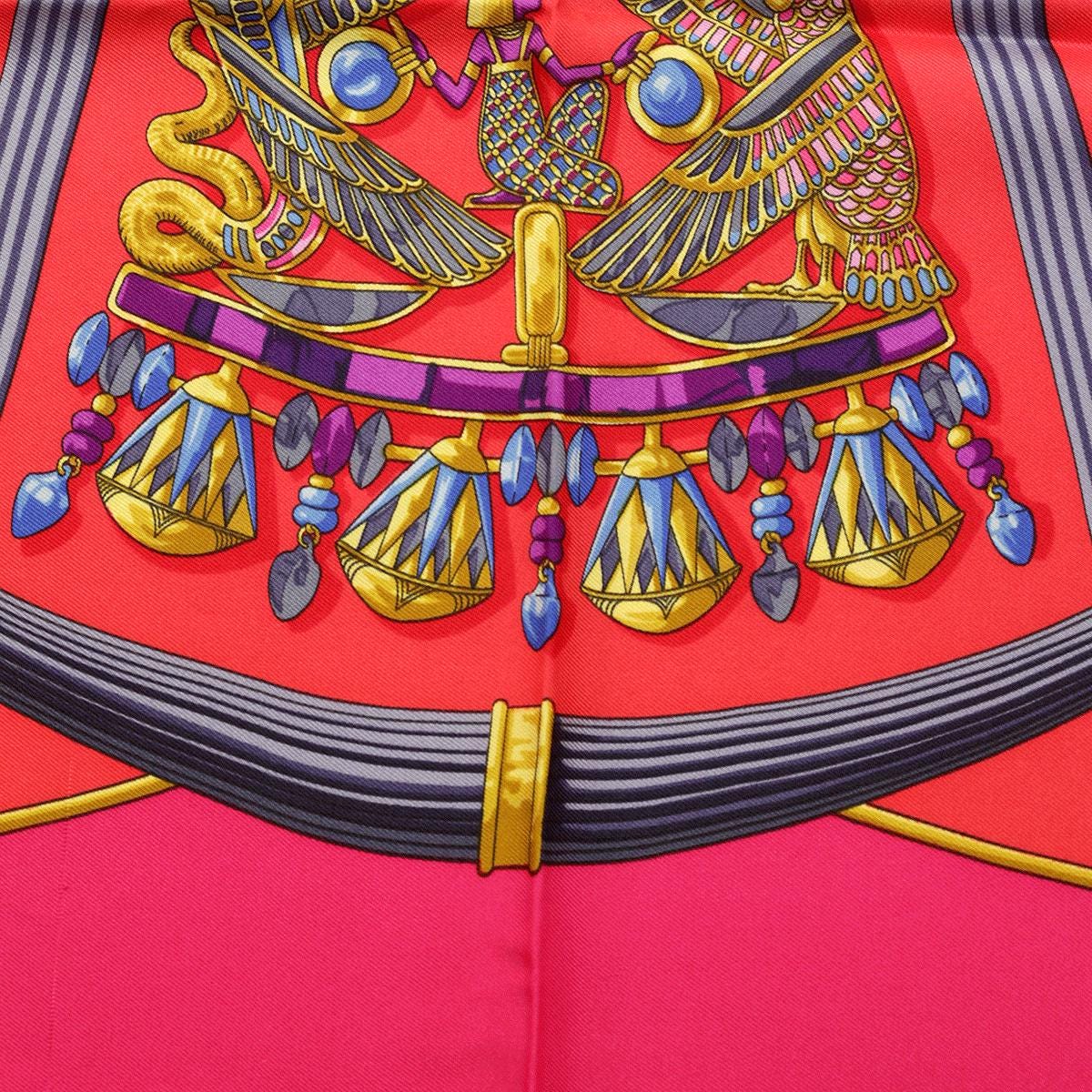 Hermes Scarf "Egypte" by Caty Latham 90cm Silk