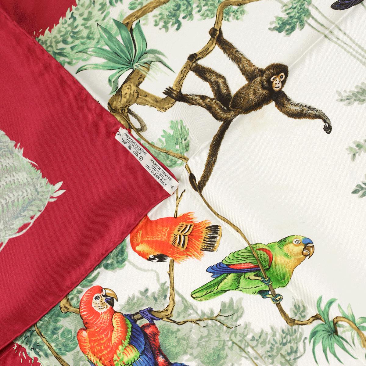Hermes Scarf "Equateur" by Robert Dallet 90cm Silk | Foulard Carre