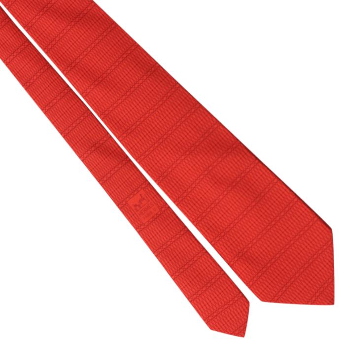 Hermes Men's Silk Tie H Geometric Pattern 5289 | Necktie Cravate