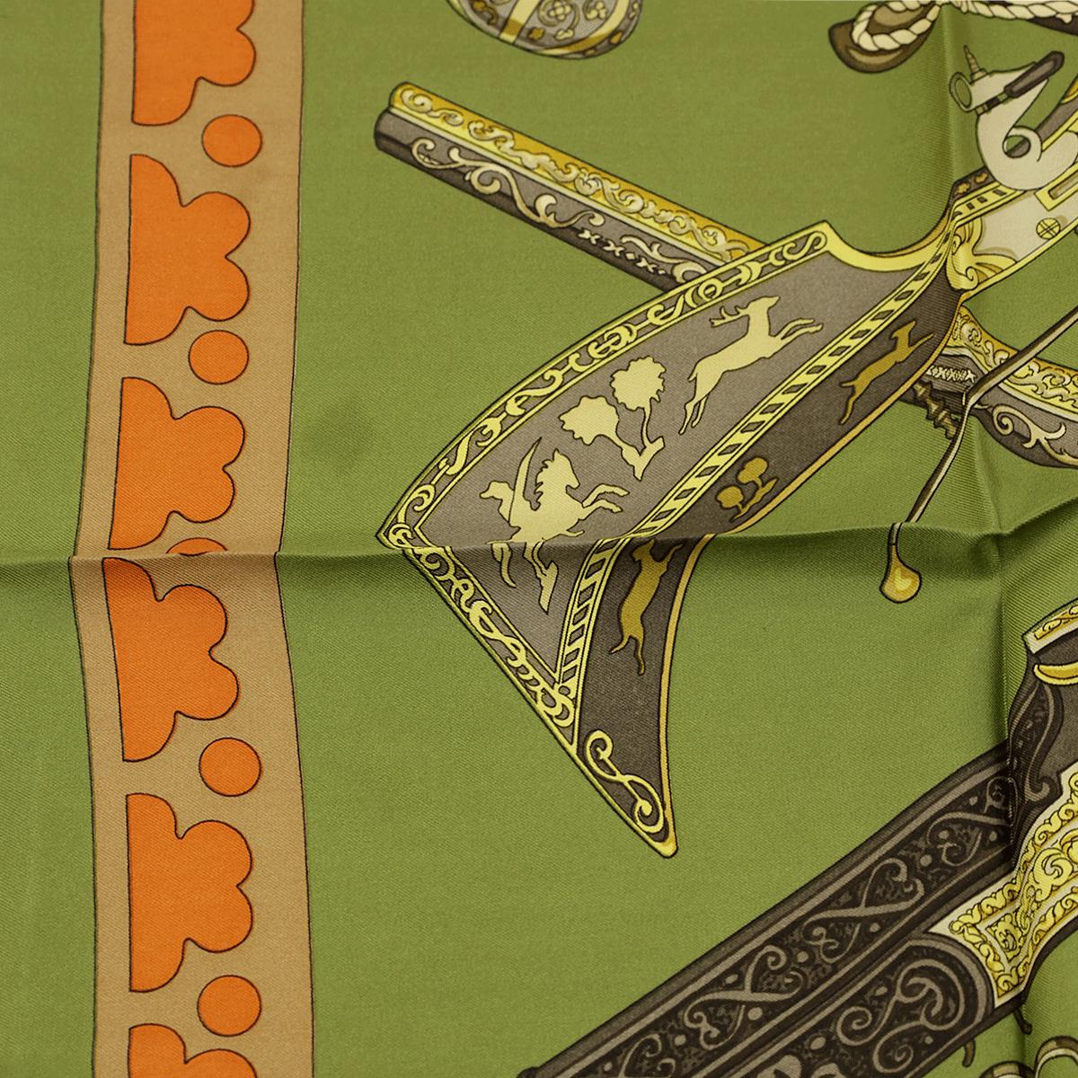 Hermes Scarf "Diane" by Henri de Linares 90cm Silk | Carre Foulard