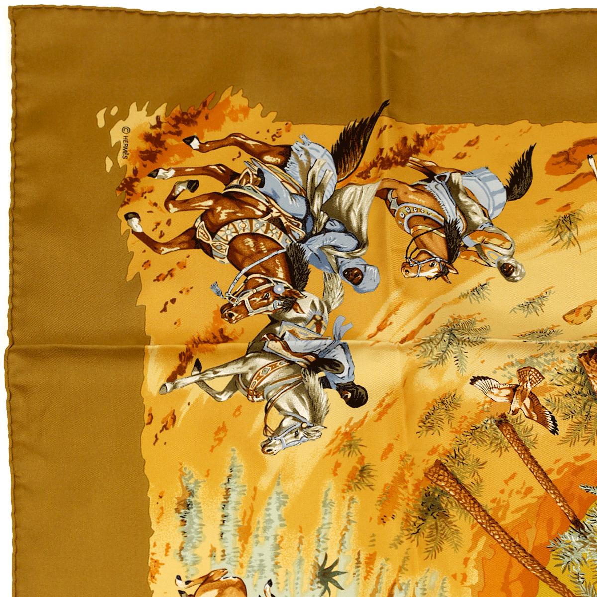 Hermes Scarf "Africa" by Robert Dallet 90cm Silk | Carre Foulard