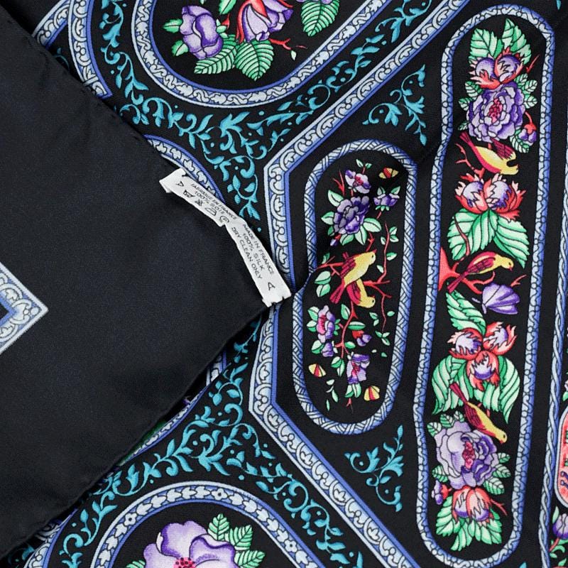 Hermes Scarf "Qalamdan" by Catherine Baschet 90cm Silk