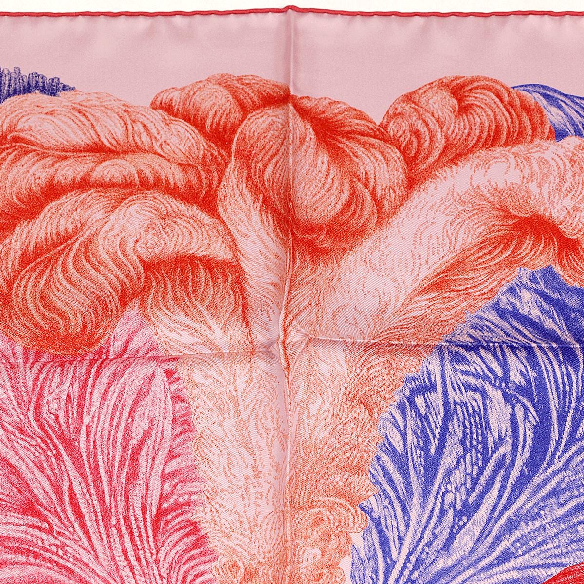 Hermes Scarf "Plumets et Panaches" by Florence Manlik 90cm Silk | Carre Foulard