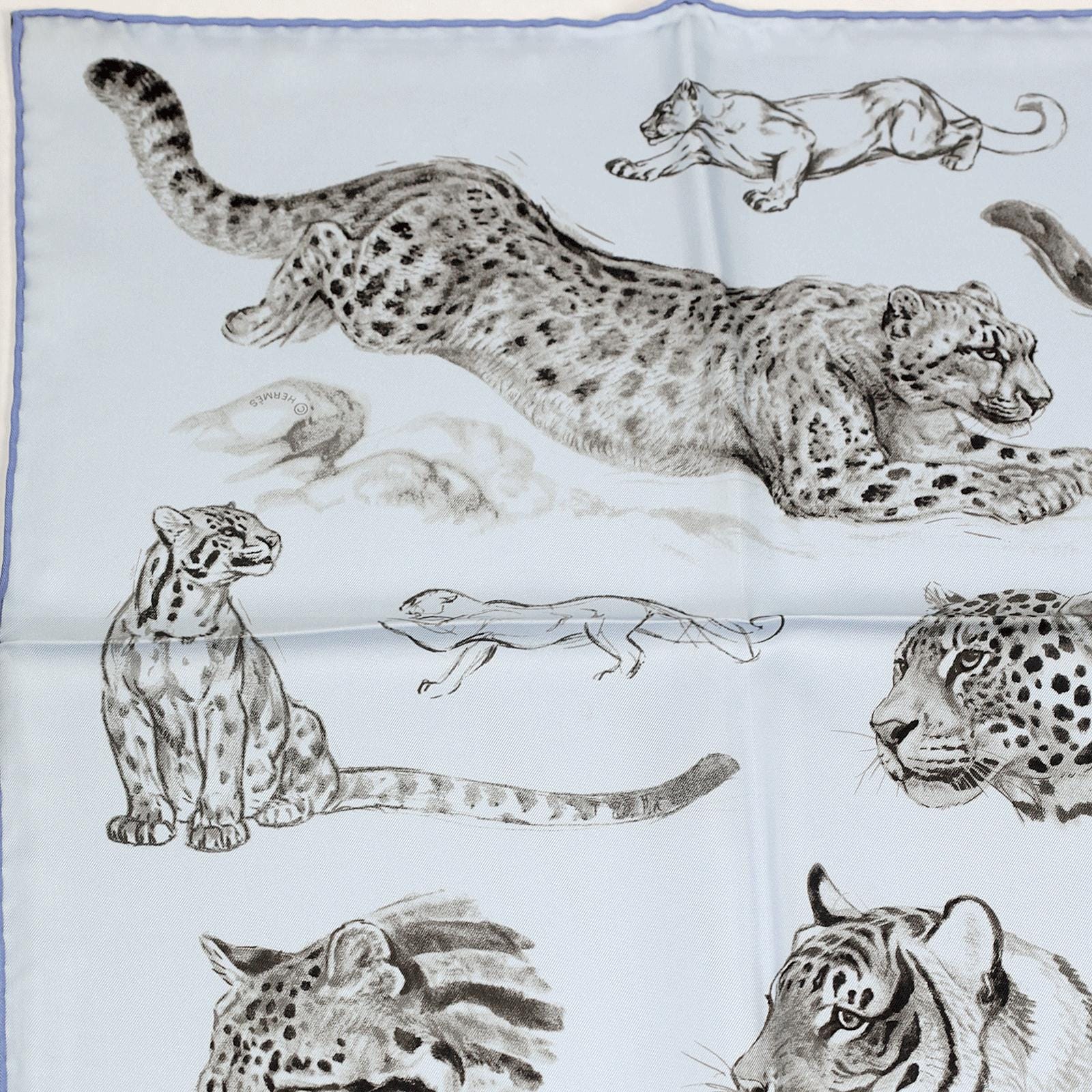 Hermes Scarf "Dans l'Atelier de Robert Dallet" by Robert Dallet 90cm Silk | Carre Foulard