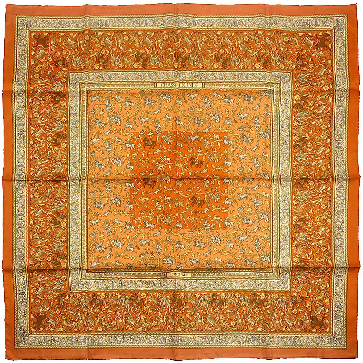 Exquisite Artichoke – Preowned Hermès Scarves and other