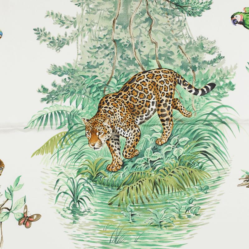 Hermes Scarf "Equateur" by Robert Dallet 90cm Silk | Wash Carre