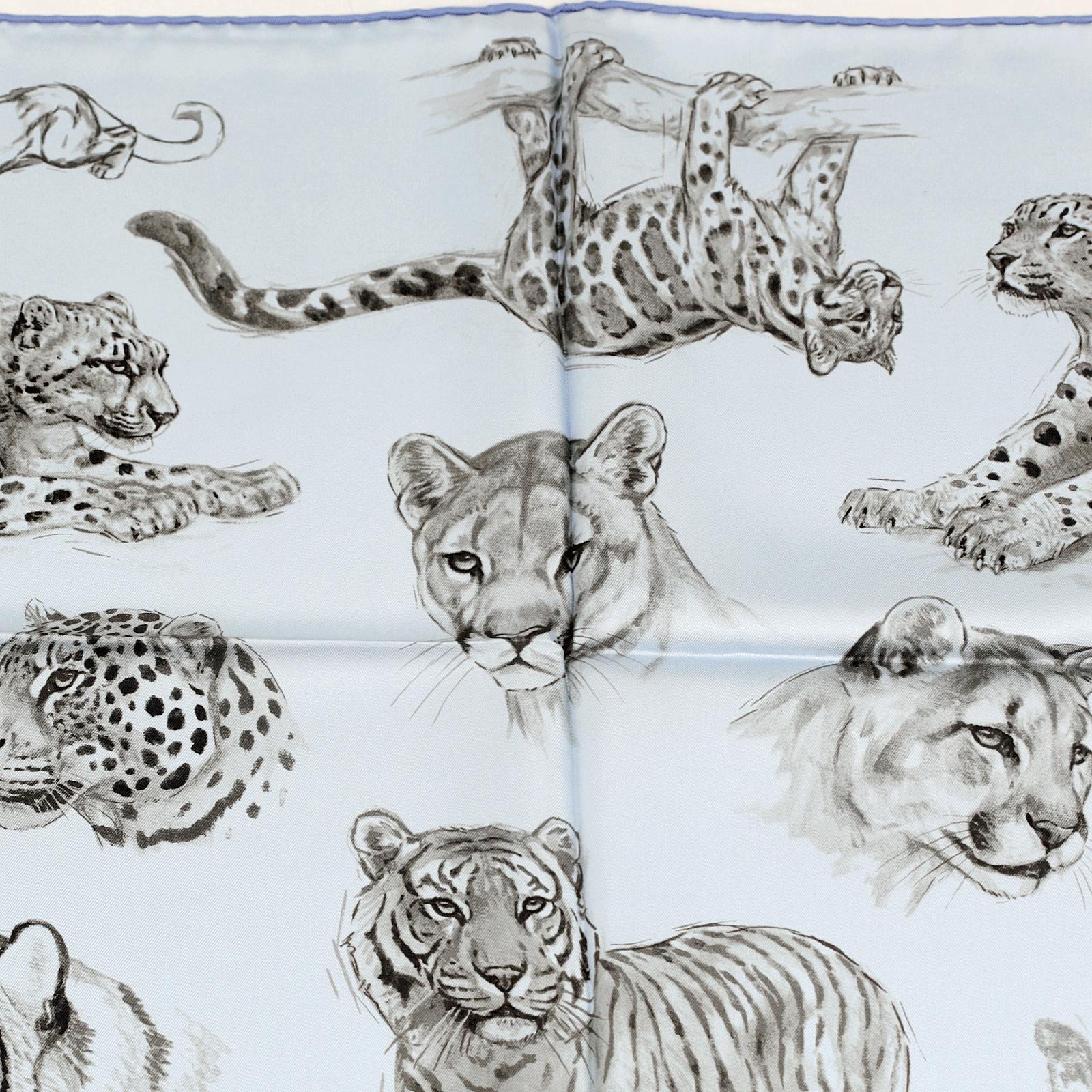 Hermes Scarf "Dans l'Atelier de Robert Dallet" by Robert Dallet 90cm Silk | Carre Foulard