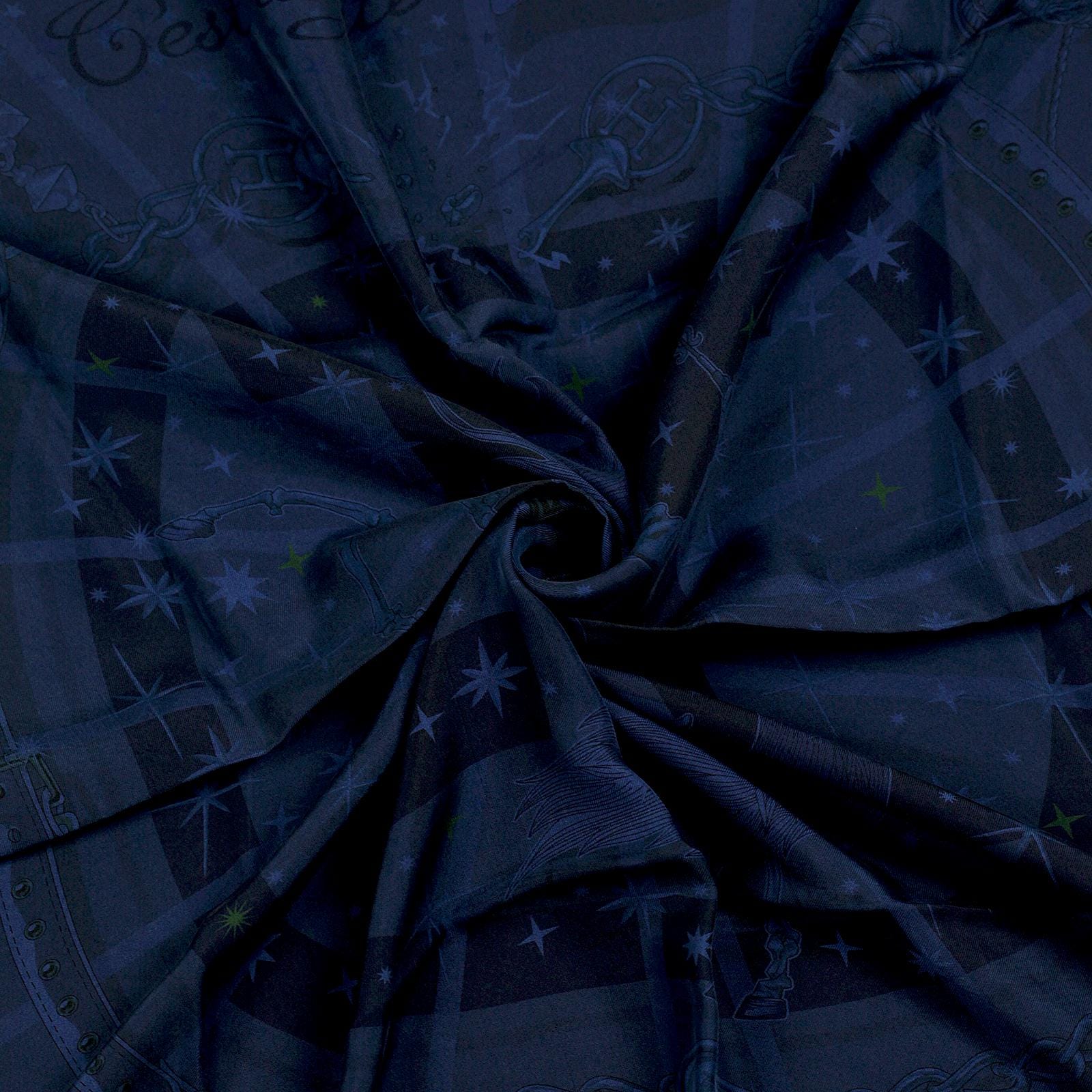 Hermes Scarf "C'est la Fete" by Daiske Nomura 90cm Silk Dip Dye Carre
