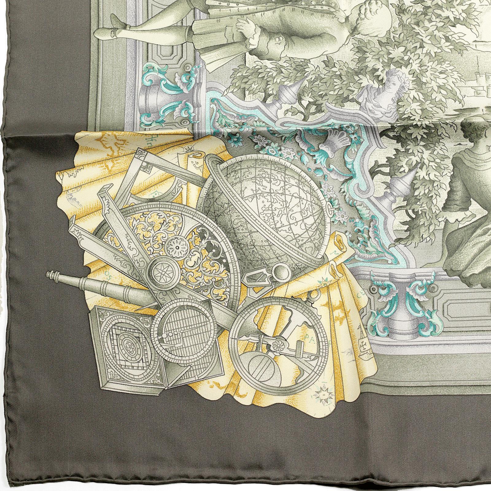 Hermes Scarf "Azulejos" by Catherine Baschet 90cm Silk | Carre Foulard